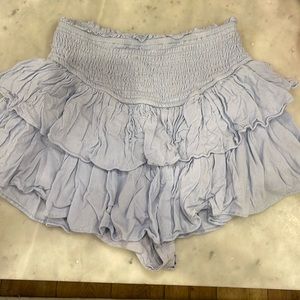ROCK N RAGS blue mini skirt XXS!!